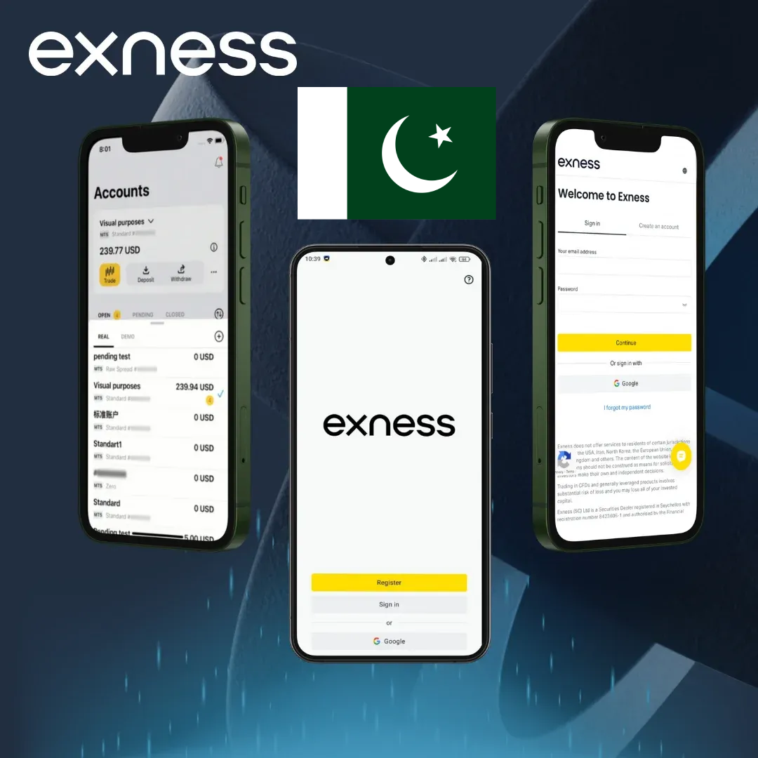 Exness Login in Pakistan