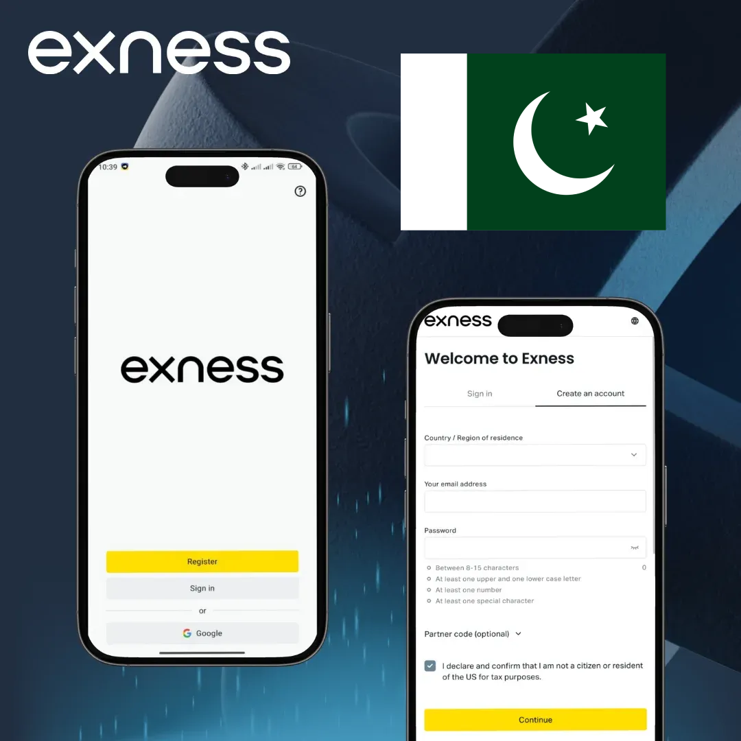 Exness Sign Up Pakistan
