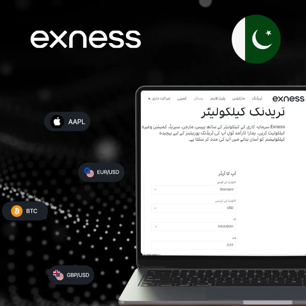 Exness ٹریڈنگ کیلکولیٹر کیا ہے؟